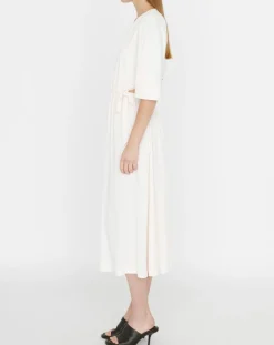 Zapa Robes|Robe Rotem imprimée nude