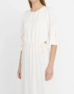 Zapa Robes|Robe Rotem imprimée nude