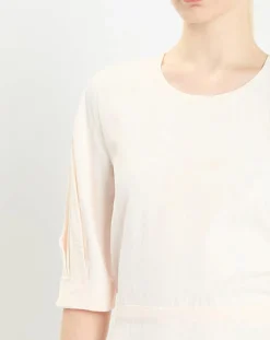 Zapa Robes|Robe Rotem imprimée nude