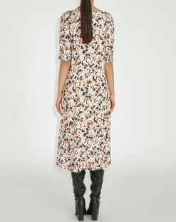 Zapa Robes|Robe Ruben imprimée multicolore