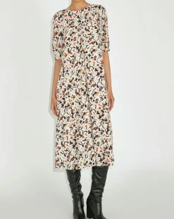 Zapa Robes|Robe Ruben imprimée multicolore