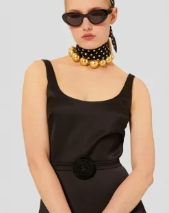 Tara Jarmon Robes|Robe Ruben noire