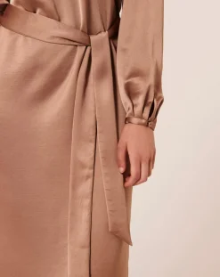 Tara Jarmon Robes|Robe Ruby beige