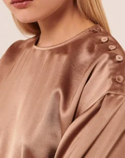 Tara Jarmon Robes|Robe Ruby beige