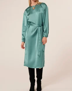 Tara Jarmon Robes|Robe Ruby bleue