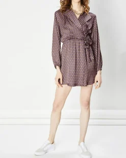 La Petite Etoile Robes|Robe Shend imprimée violette