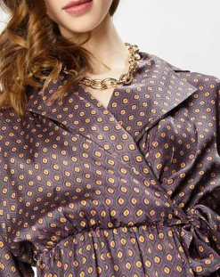 La Petite Etoile Robes|Robe Shend imprimée violette