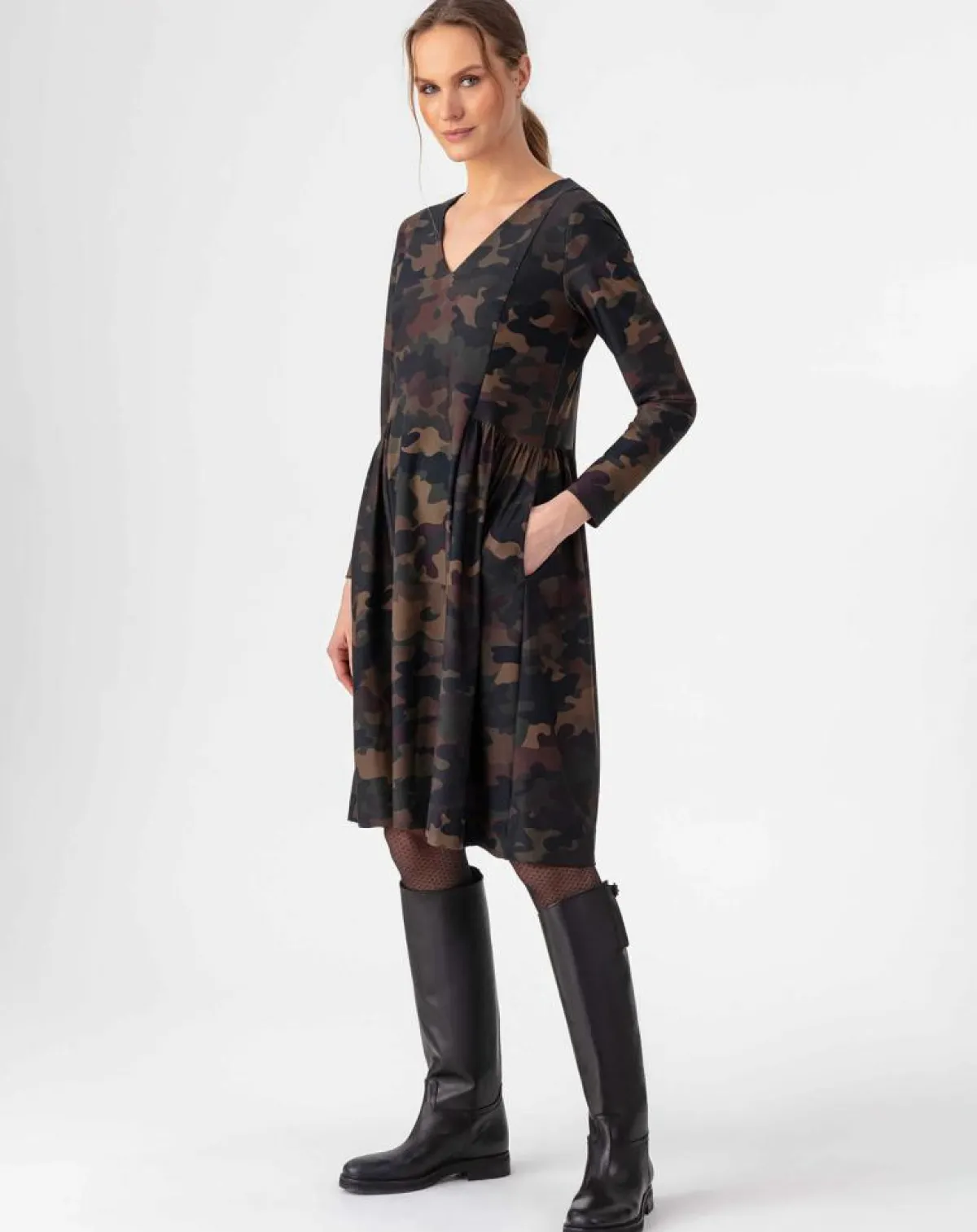 Indies Robes|Robe Sloane camouflage