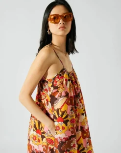 Manoush Robes|Robe Sun marron