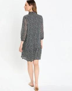 Marc O'Polo Robes|Robe Suzie imprimée à fleurs multicolore