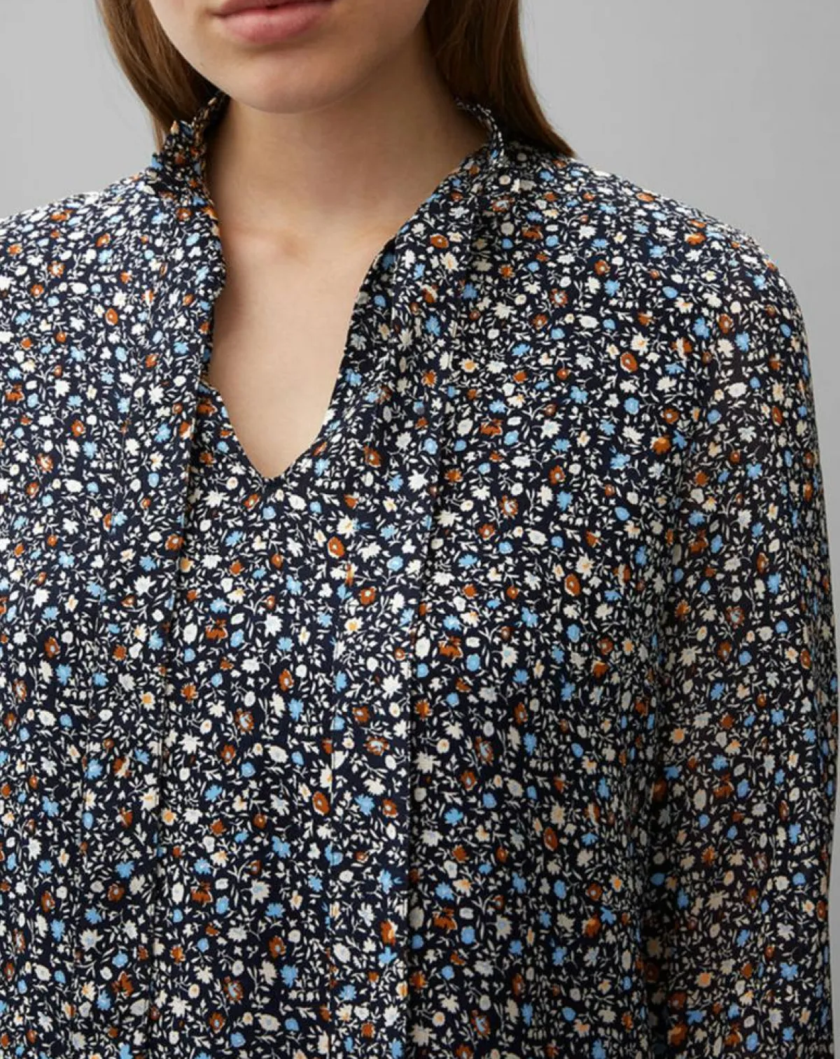 Marc O'Polo Robes|Robe Suzie imprimée à fleurs multicolore