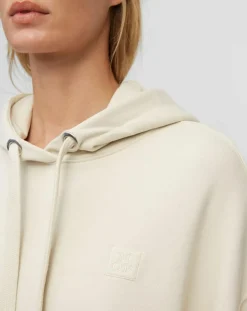 Marc O'Polo Robes|Robe sweat en Coton bio écrue