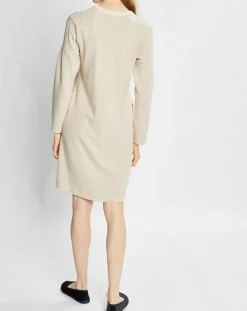 Le Chat Lingerie, Nuit|Robe Sweethome beige/blanc