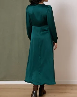 Garance Paris Robes|Robe Tango émeraude