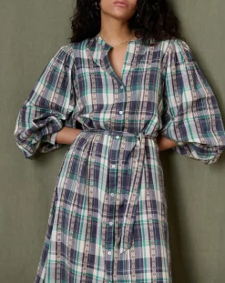 Garance Paris Robes|Robe Tao bleue