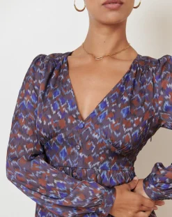 Garance Paris Robes|Robe Tara bleue