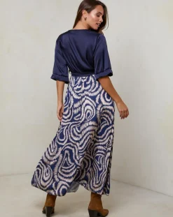 Alice & Charlotte Robes|Robe Yasmine marine