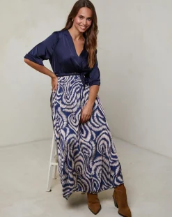 Alice & Charlotte Robes|Robe Yasmine marine