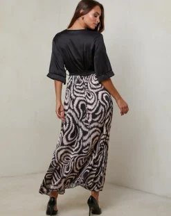 Alice & Charlotte Robes|Robe Yasmine noire