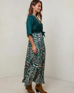 Alice & Charlotte Robes|Robe Yasmine verte