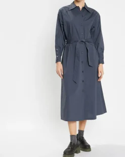 Jodhpur Robes|Robe-Chemise Pom gris foncé