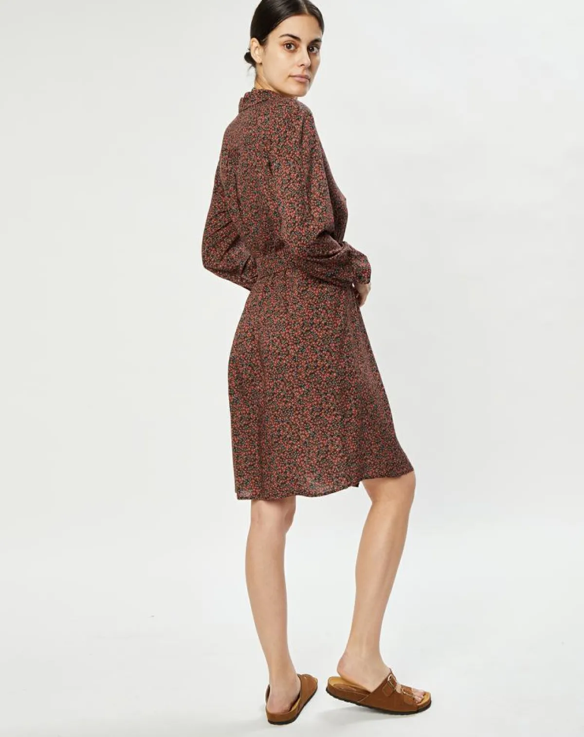 Cyrillus Robes|Robe-chemise Star Anise Liberty multicolore