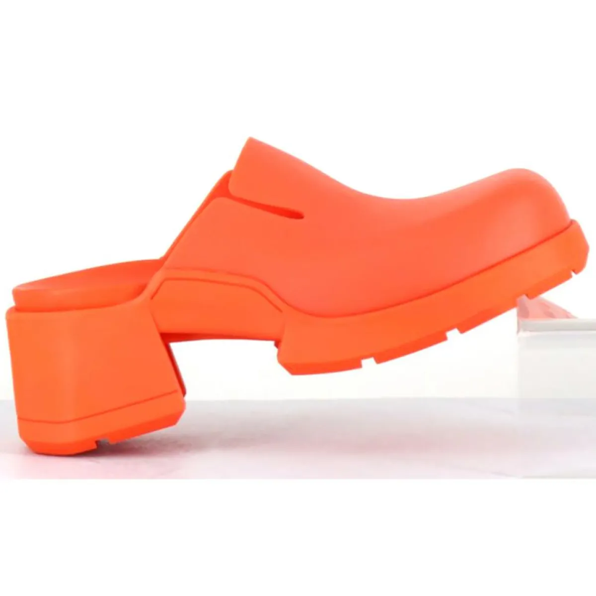 E8 By Miista Sandales À Talons|Sabots Blissa orange - Talon 6 cm