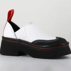 E8 By Miista Sandales À Talons|Sabots en Cuir Mercedes blancs - Talon 6 cm