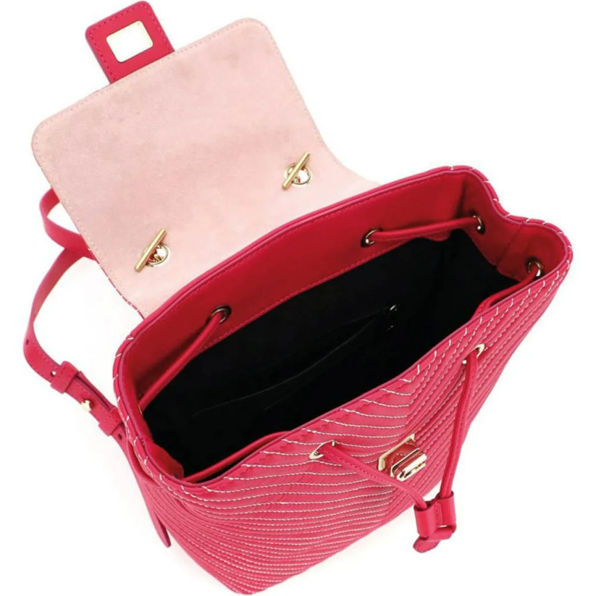 Furla Sacs|Sac à dos en Cuir Pop Star fuchsia 25x23x11 cm