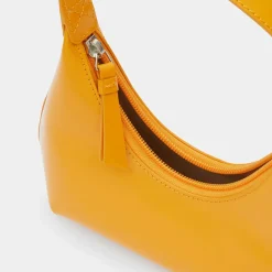 By Far Sacs|Sac à main en Cuir Baby Amber Semi Pate orange - 16x22x6 cm