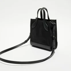 Bally Sacs|Sac à main en Cuir avec logo noir - 22x18 cm