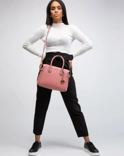 Michael Kors Sacs|Sac à main en Cuir Mercer rose - 20x20x10 cm