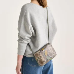 Bellerose Sacs|Sac bandoulière en Cuir Skare sea pine - 23x15 cm