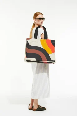 Mapoesie Sacs|Sac Barth Orange 60 X 40 X 20Cm