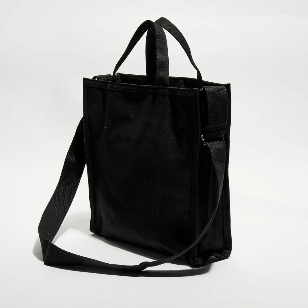 A.P.C. Sacs|Sac cabas en toile Récupération noir - 40x36x11 cm