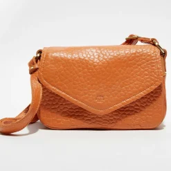 Mila Louise Sacs|Sac en Cuir Robi pêche - 25x10x17 cm