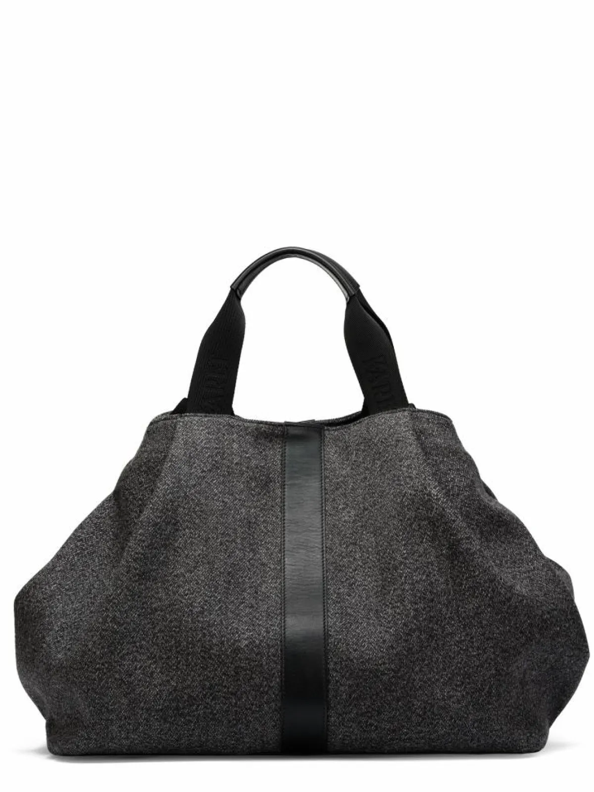 Maison Faret Sacs|Sac en Feutre Pinasse Gris - 65x34x26 cm