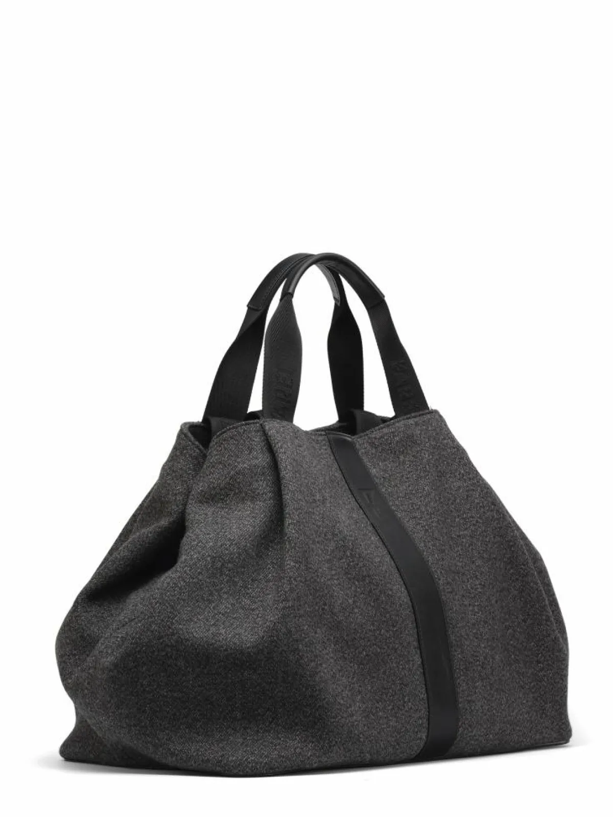 Maison Faret Sacs|Sac en Feutre Pinasse Gris - 65x34x26 cm
