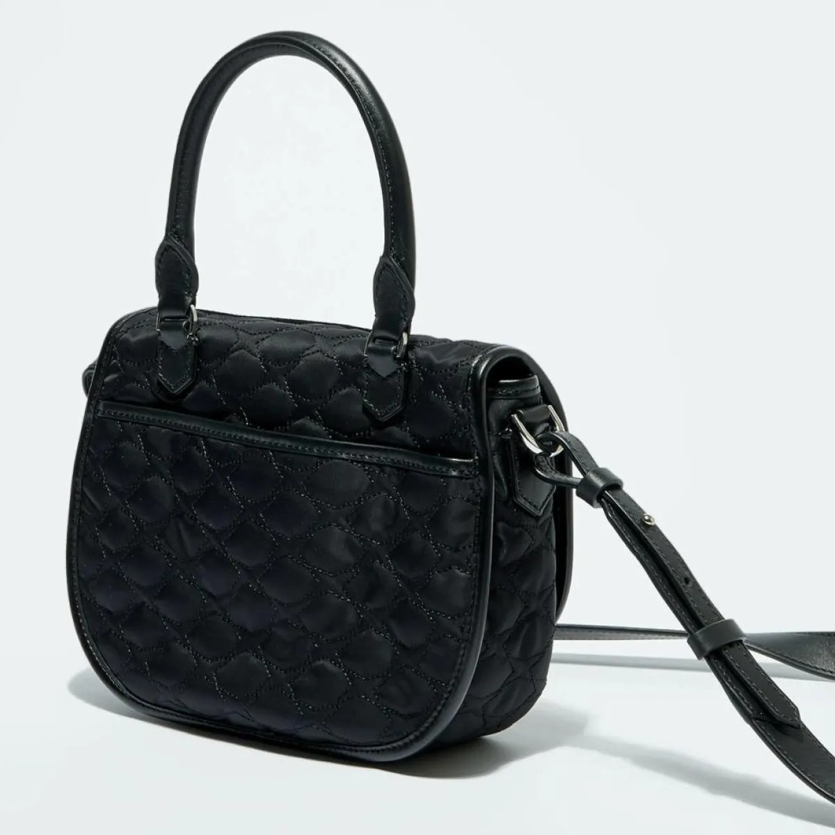 Mauboussin Sacs|Sac en Toile brodée Je t'Attends Je t'Aime nº2 noir - 20x25x8 cm