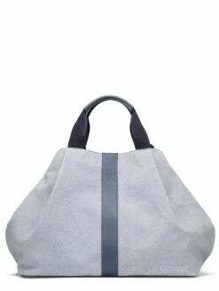 Maison Faret Sacs|Sac en Toile Pinasse Jeans - 65x34x26 cm