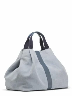 Maison Faret Sacs|Sac en Toile Pinasse Jeans - 65x34x26 cm