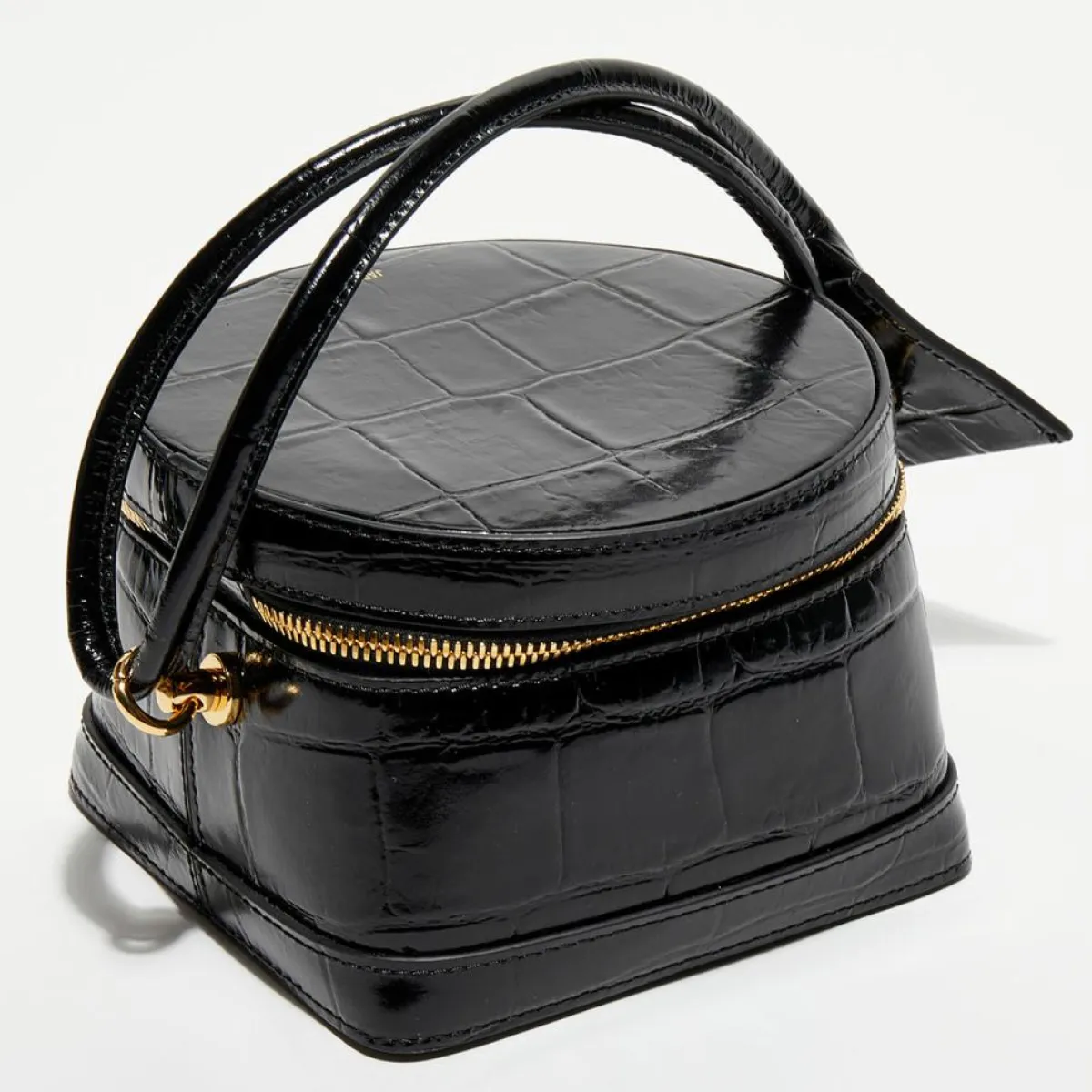 Jacquemus Sacs|Sac mallette en Cuir Le Vanito noir - 11.5x15.5x15.5 cm