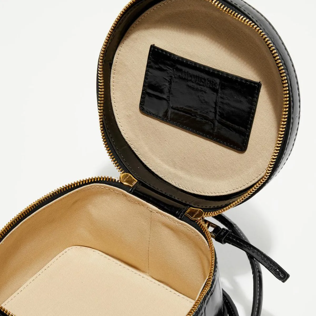 Jacquemus Sacs|Sac mallette en Cuir Le Vanito noir - 11.5x15.5x15.5 cm