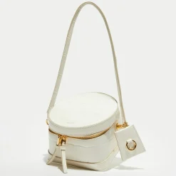 Jacquemus Sacs|Sac mallette en Cuir Le Vanito ivoire - 11.5x15.5x15.5 cm