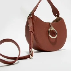 Chloé Sacs|Sac porté épaule en Cuir Arlène marron - 25x20x9 cm