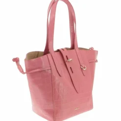 Furla Sacs|Sac porté épaule en Cuir Net Mini rose 22x28.5x16 cm