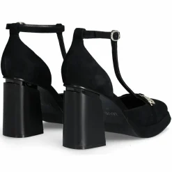 Liu-Jo Sandales À Talons|Salomés en Cuir Nana noires