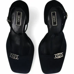 Liu-Jo Sandales À Talons|Salomés en Cuir Nana noires