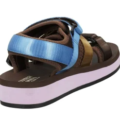 Scotch & Soda Baskets|Sandales Baza marron/doré/bleu