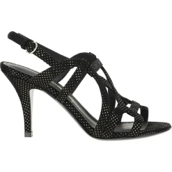 Salvatore Ferragamo Sandales À Talons|Sandales en Cuir Gal noires - Talon 8.5 cm